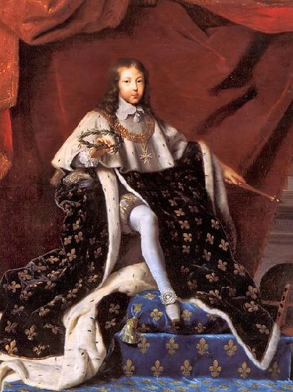 Henri Testelin Portrait of Louis XIV